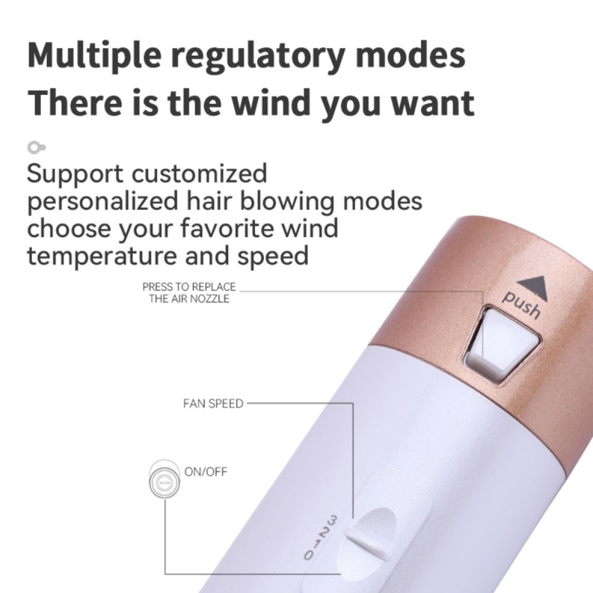 Hot Air Styler 5 in 1 Ηλεκτρική Βούρτσα Μαλλιών KM-6909