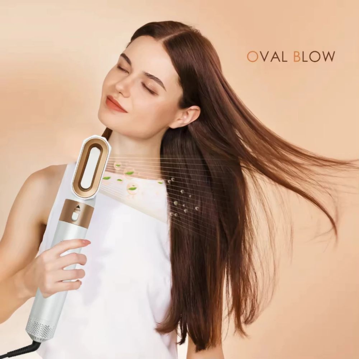 Hot Air Styler 5 in 1 Ηλεκτρική Βούρτσα Μαλλιών KM-6909