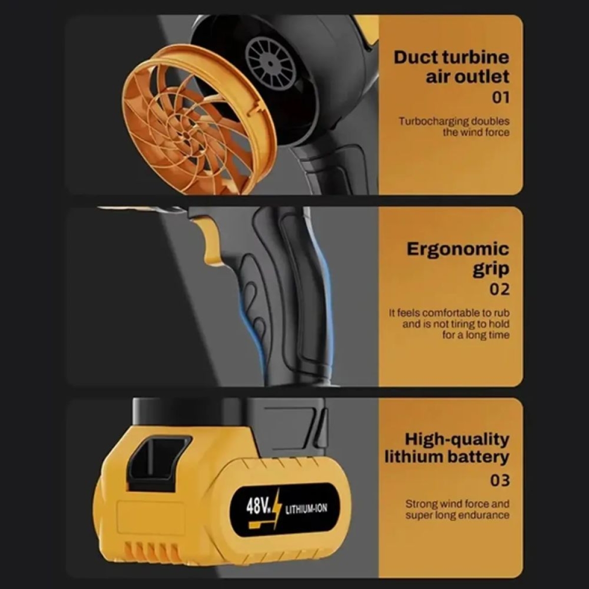 Jet Fan MDHL HJ-002 Επαναφορτιζόμενος Φυσητήρας