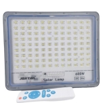 Jortan Στεγανός Ηλιακός Προβολέας LED 600W Ψυχρό Λευκό με Τηλεχειριστήριο IP66 RL-JT-BS600W-TFTZ