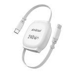 Καλώδιο Φόρτισης Και Μεταφοράς Δεδομένων USB-C Σε USB-C 240W 1m Andowl Q-SJ606 - Image 2