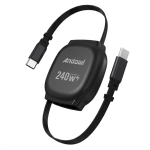 Καλώδιο Φόρτισης Και Μεταφοράς Δεδομένων USB-C Σε USB-C 240W 1m Andowl Q-SJ606 - Image 3