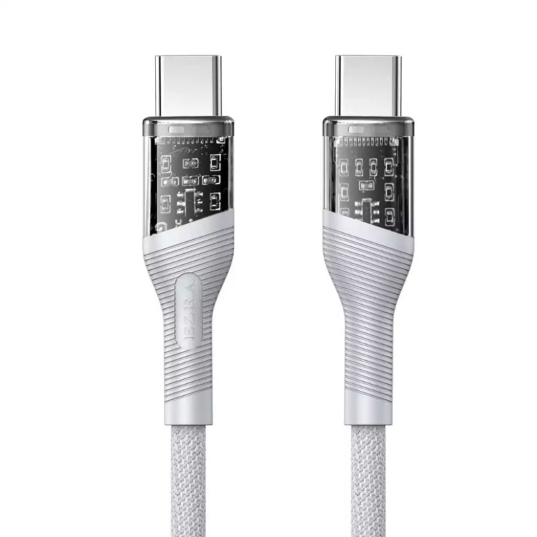Καλώδιο USB-C σε USB-C EZRA DC215 PD 60W 1m Γκρι