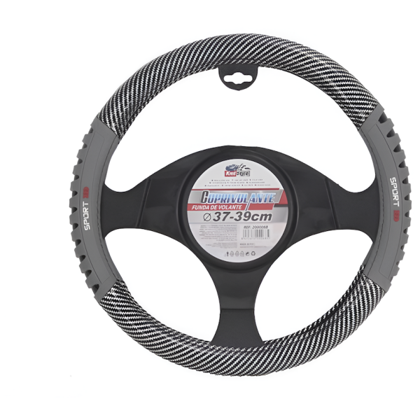 Κάλυμμα Τιμονιού Αυτοκινήτου Carbon Sport 38cm 2000068