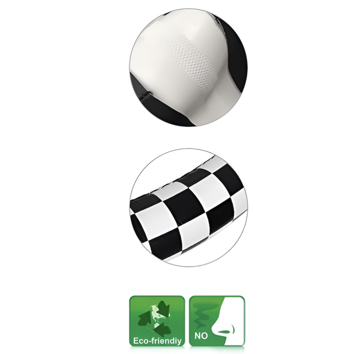 Κάλυμμα Τιμονιού Αυτοκινήτου Racing Καρό 38cm 2000057 - Image 2