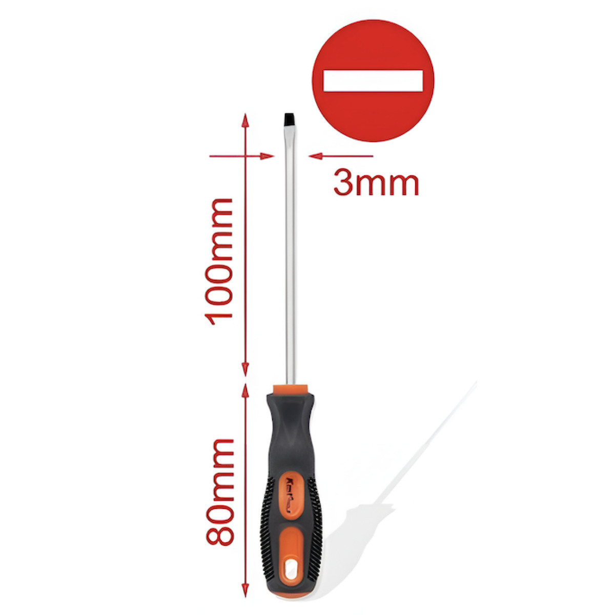 Κατσαβίδι Ίσιο 3x100mm Kmt Tools 2308929 - Image 3