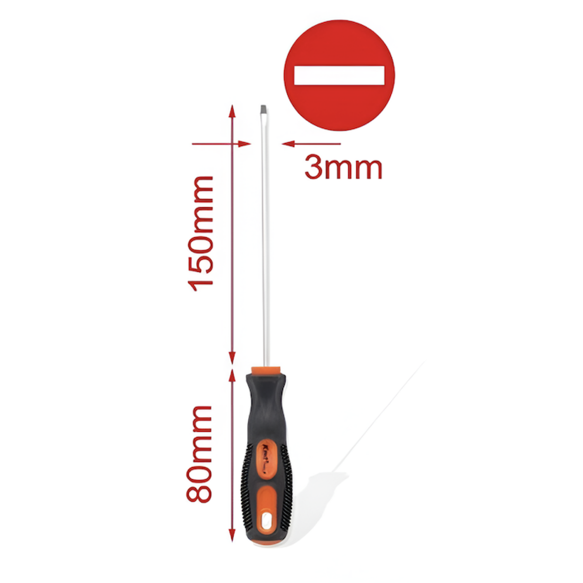 Κατσαβίδι Ίσιο 3x150mm Kmt Tools 2308931 - Image 3