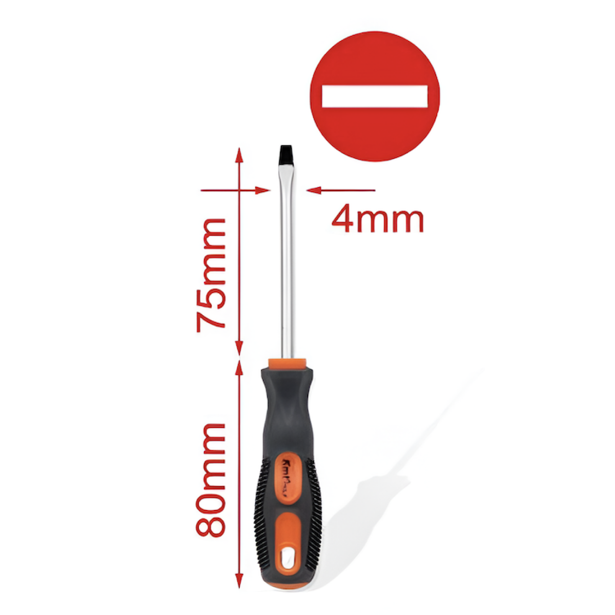 Κατσαβίδι Ίσιο 4x75mm Kmt Tools 2308933 - Image 3