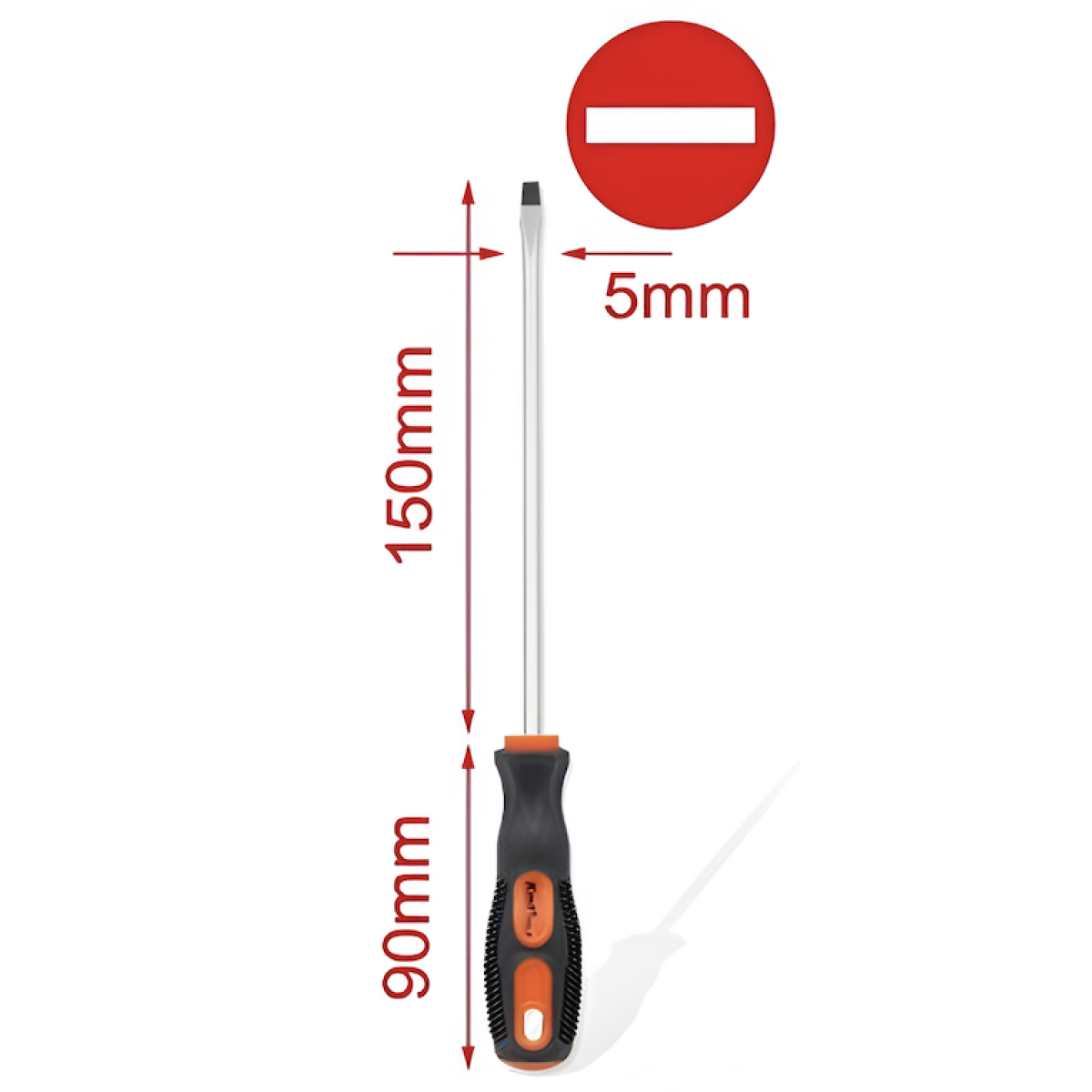 Κατσαβίδι Ίσιο 5x150mm Kmt Tools 2308939 - Image 3