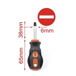 Κατσαβίδι Ίσιο Stubby 6x38mm Kmt Tools 2308941 - Image 3