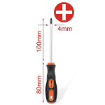 Κατσαβίδι Σταυρός PH1 4x100mm Kmt Tools 2308936 - Image 3