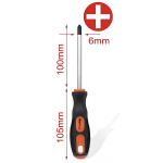 Κατσαβίδι Σταυρός PH2 6x100mm Kmt Tools 2308944 - Image 3