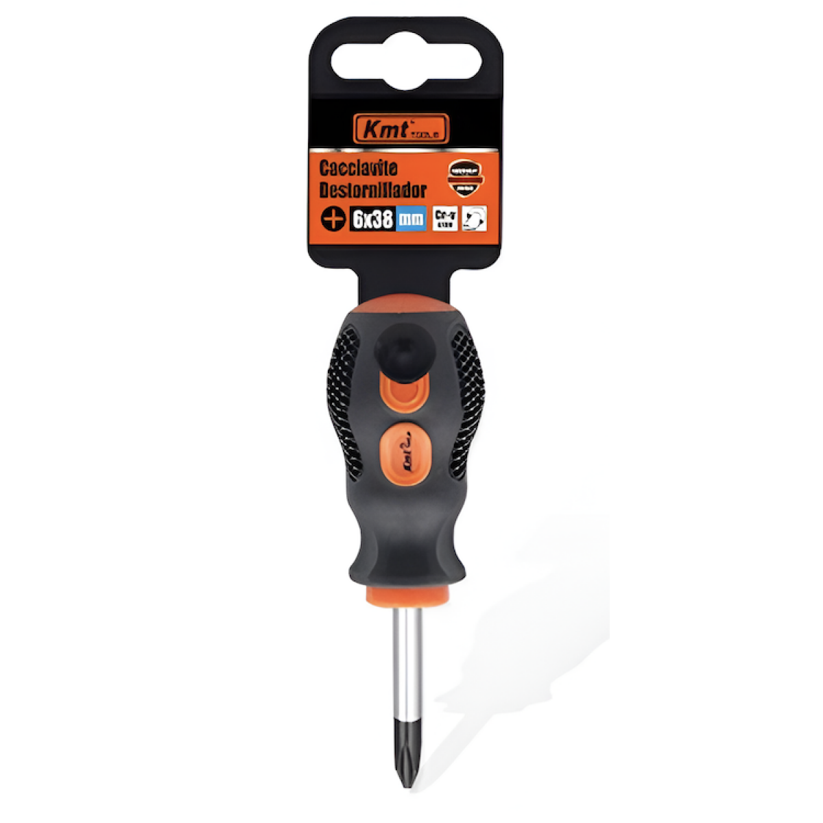 Κατσαβίδι Σταυρός PH2 Stubby 6x38mm Kmt Tools 2308942 - Image 2