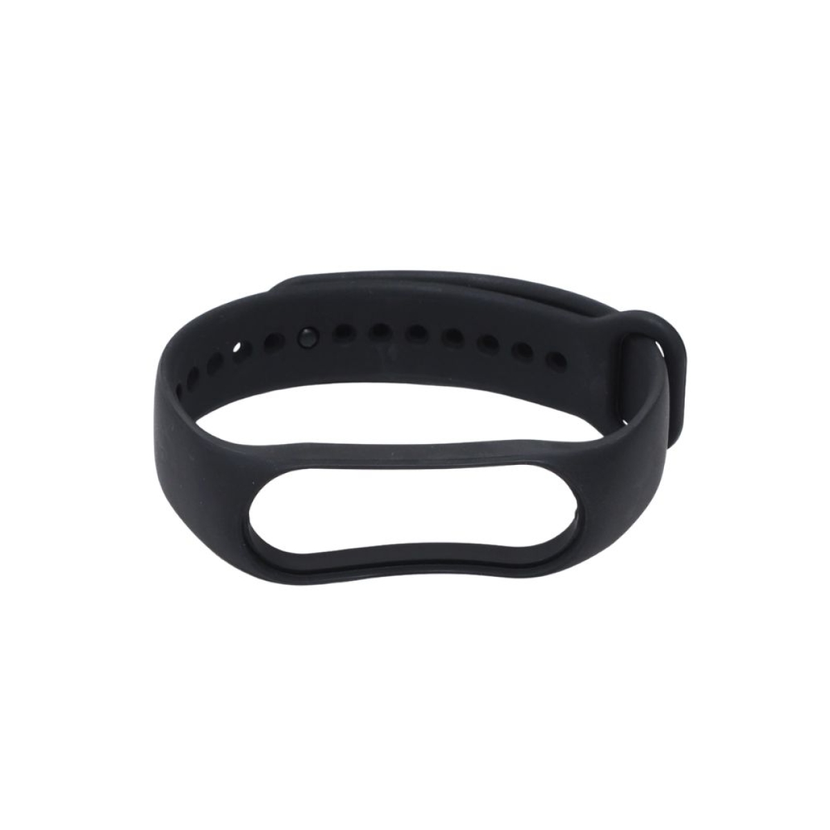 Λουράκι Σιλικόνης για Xiaomi Mi Band 5/6/7 Μαύρο