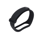 Λουράκι Σιλικόνης για Xiaomi Mi Band 5/6/7 Μαύρο