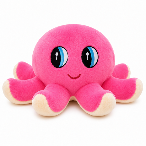 Λούτρινη Μέδουσα 20cm από Απαλό Plush Ύφασμα με Γέμιση PP Cotton N13