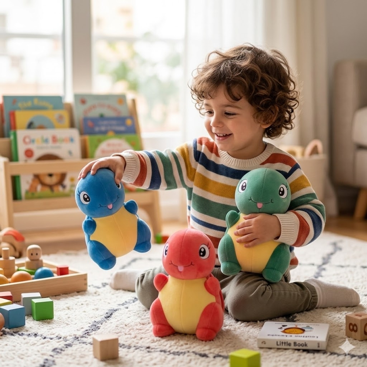 Λούτρινο Χελωνάκι Plush Toy Μαλακό Παιδικό Κουκλάκι 30cm σε Διάφορα Χρώματα N1 - Image 5