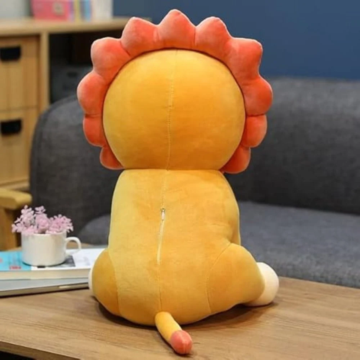 Λούτρινο Λιονταράκι Simba 45cm Μαλακό Παιδικό Παιχνίδι Πολύχρωμο N6 - Image 4