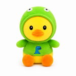 Λούτρινο Παπάκι 25cm από Απαλό Plush Ύφασμα με Γέμιση PP Cotton N10