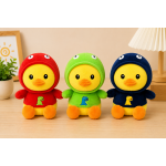 Λούτρινο Παπάκι 25cm από Απαλό Plush Ύφασμα με Γέμιση PP Cotton N10 - Image 5