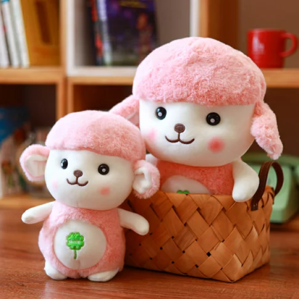 Λούτρινο Προβατάκι Rag Doll 23 cm σε 3 Χρώματα N17