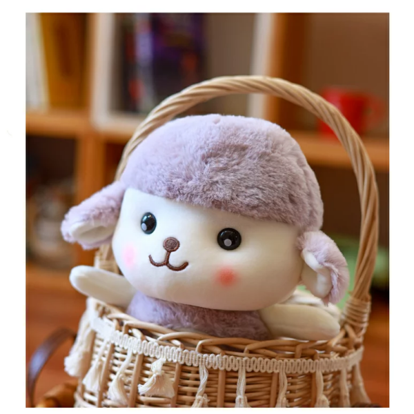 Λούτρινο Προβατάκι Rag Doll 23 cm σε 3 Χρώματα N17