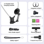 Μαγνητική Βάση Λαιμού για Κινητό & Action Camera