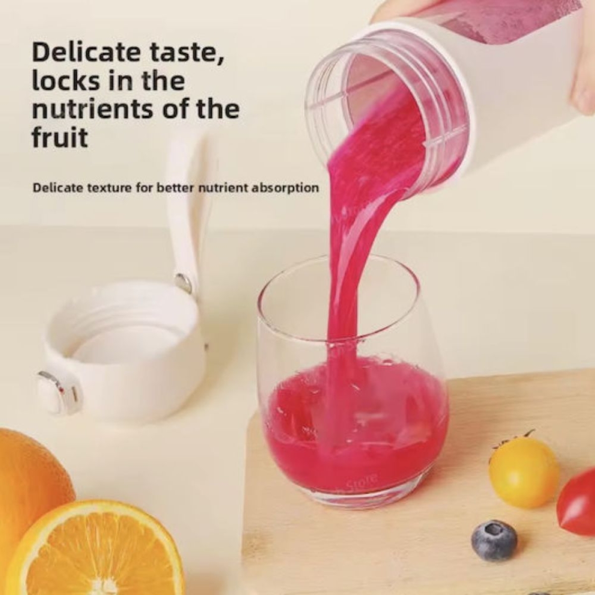 MDHL Μπλέντερ με Πλαστική Κανάτα 600 ml 50W Μαύρο AJ-02