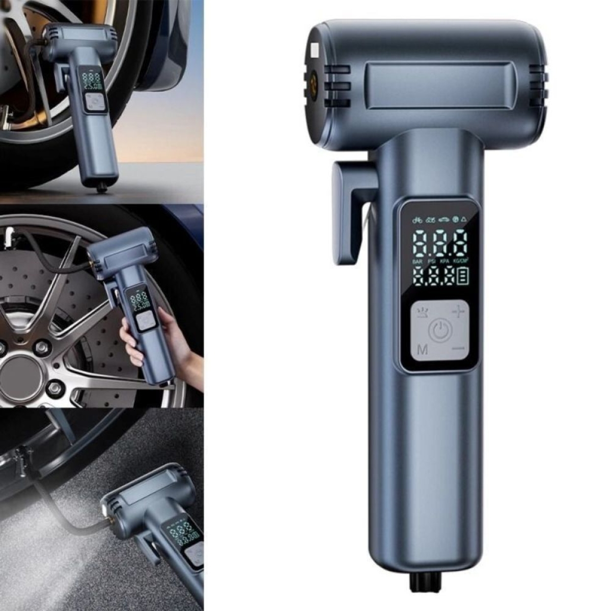 MDHL Τρόμπα Αυτοκινήτου 150PSI Επαναφορτιζόμενη 12V MD-9170