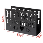 Μεταλλική Θήκη Για Χαρτοπετσέτες Home Is Where The Heart Is 2419042 - Image 2