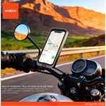 Moxom MX-VS185 Βάση Κινητού Μοτοσυκλέτας για Καθρέπτη