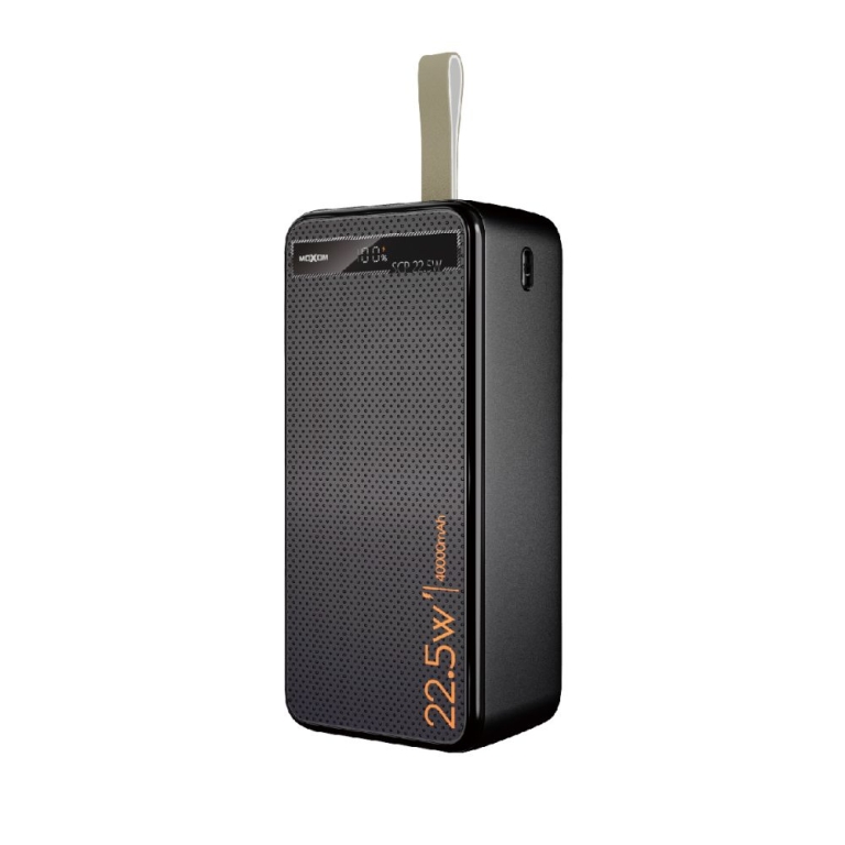 Moxom Power Bank MX-PB157 40000mAh PD20W + SCP22.5W με LCD Οθόνη