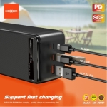 Moxom Power Bank MX-PB157 40000mAh PD20W + SCP22.5W με LCD Οθόνη