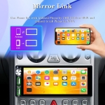 MP5 Οθόνη Αυτοκινήτου 6.86" 1DIN Με Wireless CarPlay Android Auto Bluetooth Και IPS Οθόνη - Image 4