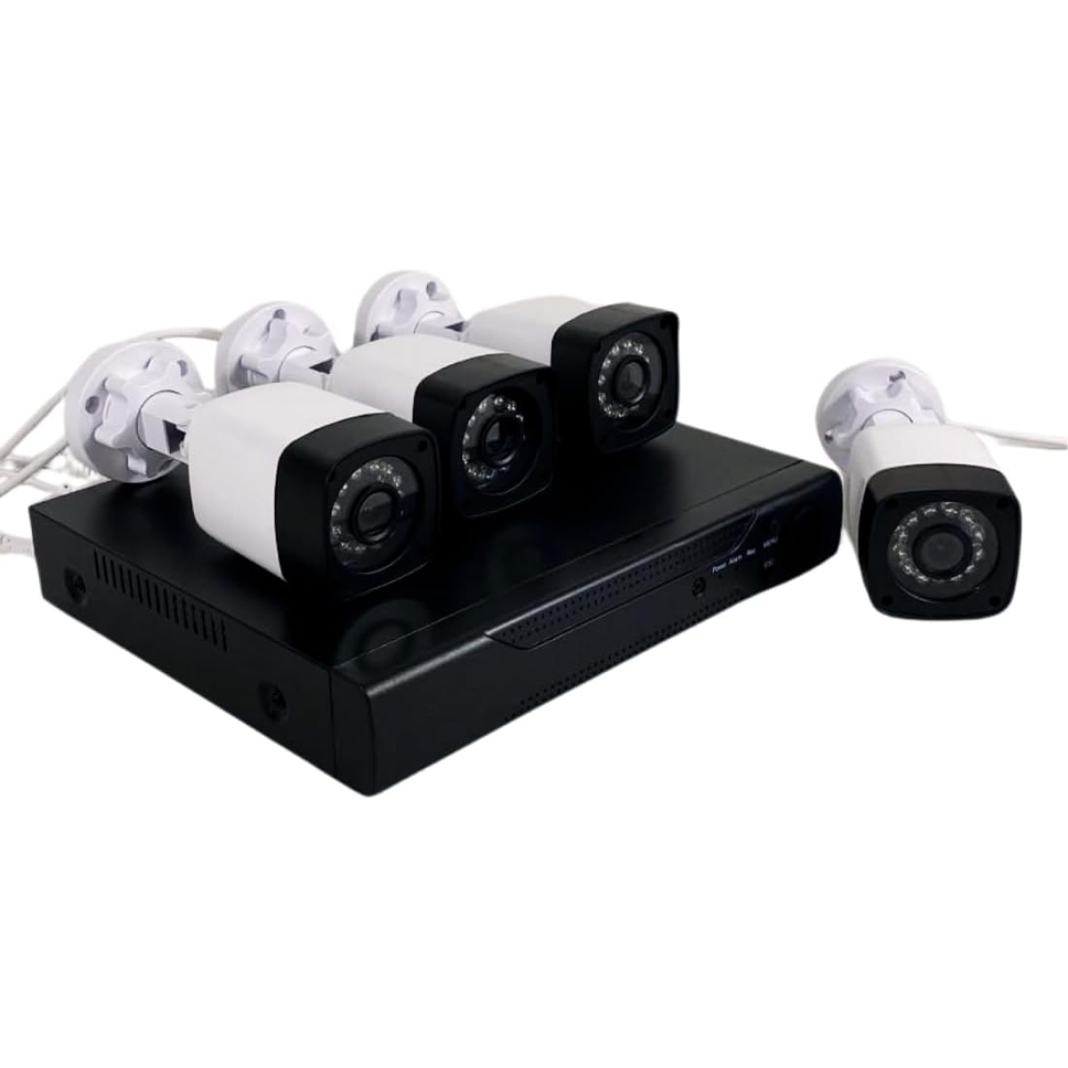 Ολοκληρωμένο Σύστημα CCTV 4 Καμερών Full HD Με DVR, Νυχτερινή Όραση Και Απομακρυσμένη Πρόσβαση - Image 2