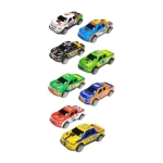 Παιδικό Σετ Αυτοκινητάκια Die-Cast Pull Back 4τμχ
