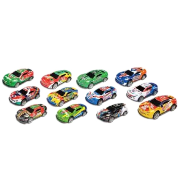 Παιδικό Σετ με 24 Μεταλλικά Αυτοκινητάκια Die-Cast