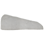 Πετσέτα Μαλλιών Turban Microfiber Γκρι 63x20cm 3283576