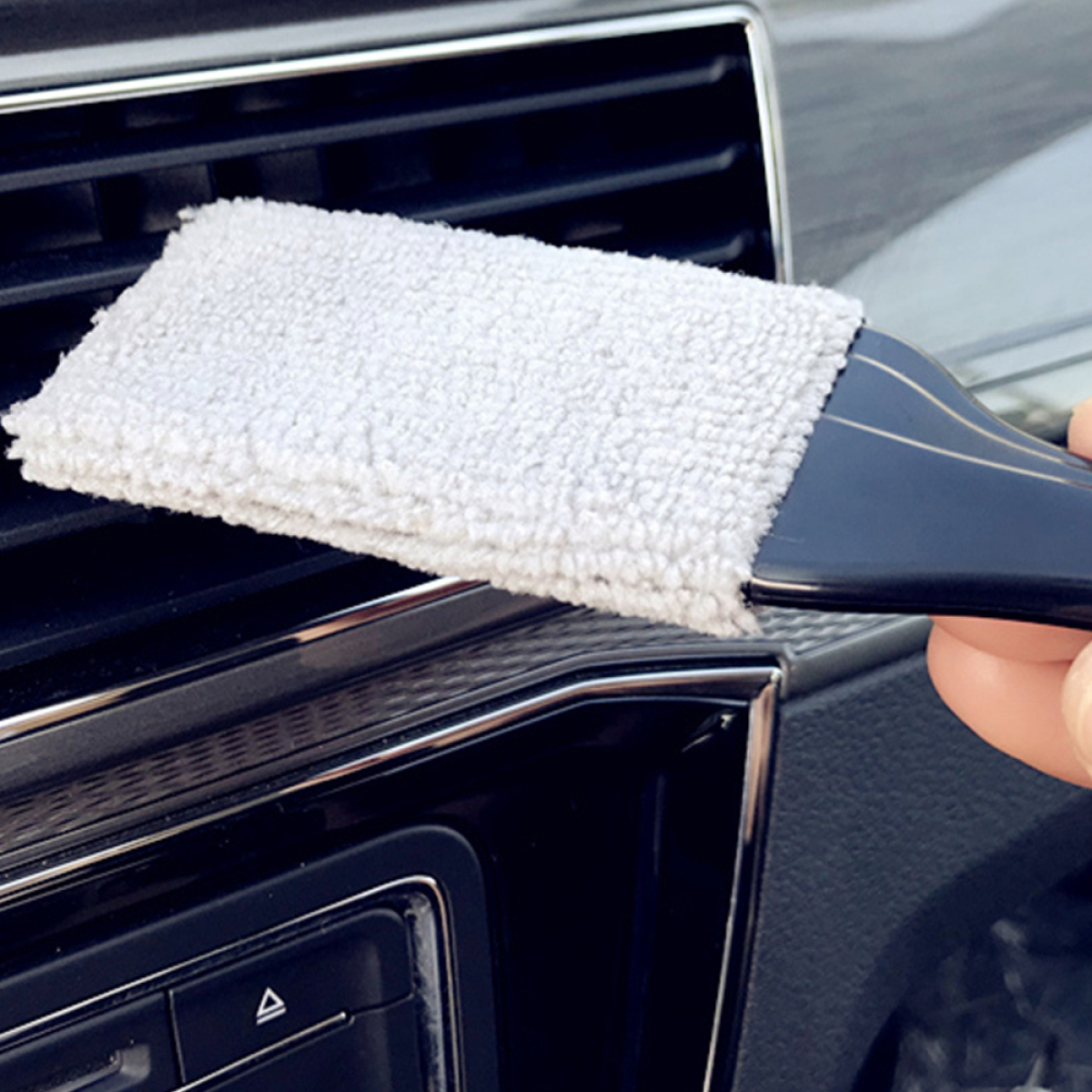 Πινέλο Καθαρισμού Αυτοκινήτου Με Microfiber 23cm Carsun C2841 - Image 2