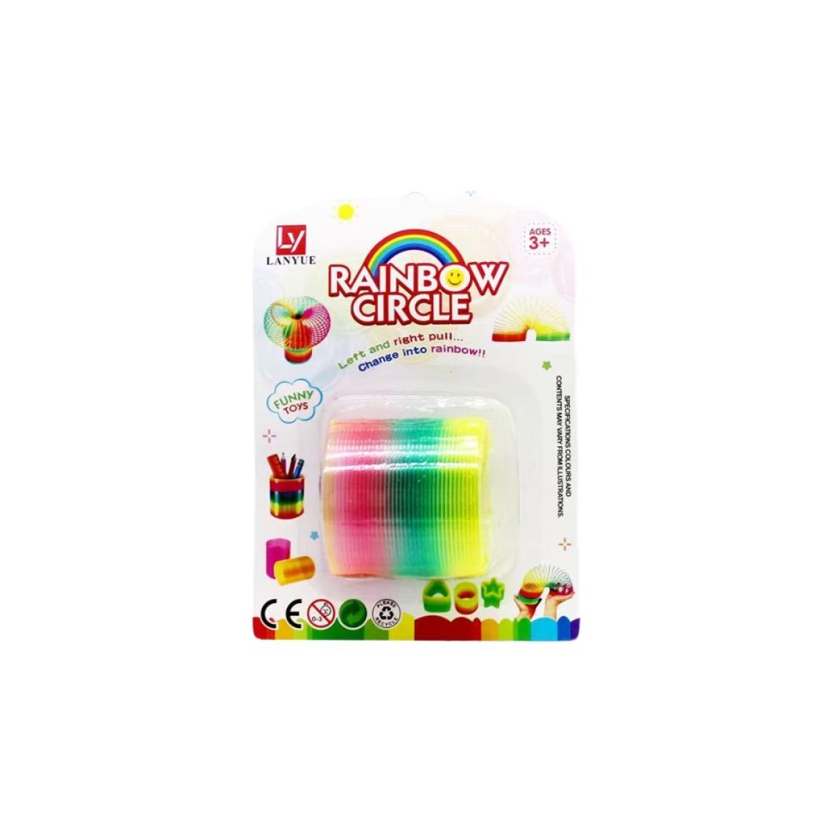Πολύχρωμο Μαγικό Ελατήριο Rainbow για Παιδιά