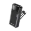 Power Bank 20000mAh 22.5W Με Ενσωματωμένα Καλώδια USB-C & Lightning Awei PA-93