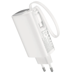 Power Bank Και Φορτιστής 5000mAh PD 20W Με Ενσωματωμένο Καλώδιο USB-C Hoco J148 Handy - Image 2