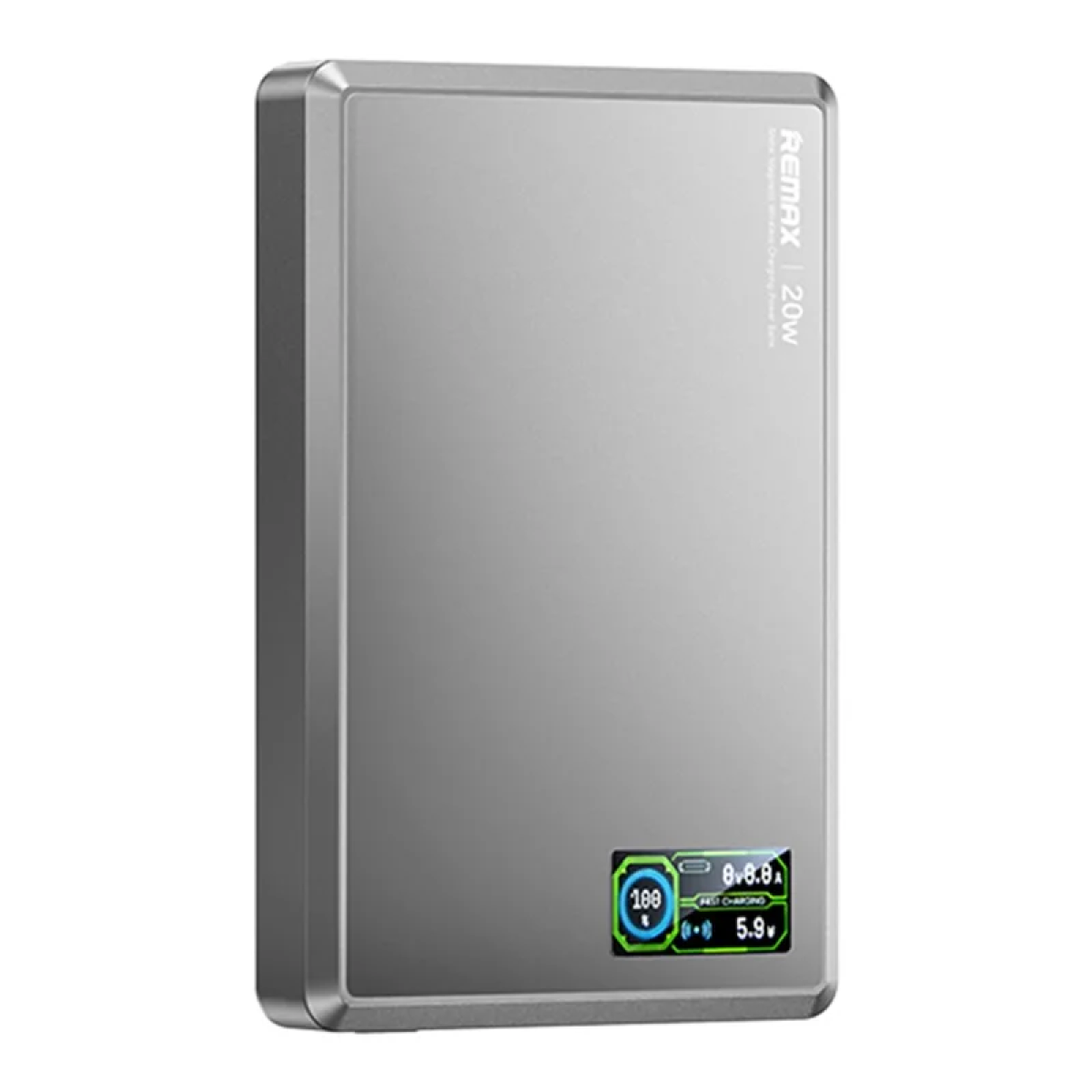 Power Bank Μαγνητικής Ασύρματης Φόρτισης 10000mAh PD 20W Με TFT Οθόνη Remax FP-37 - Image 5