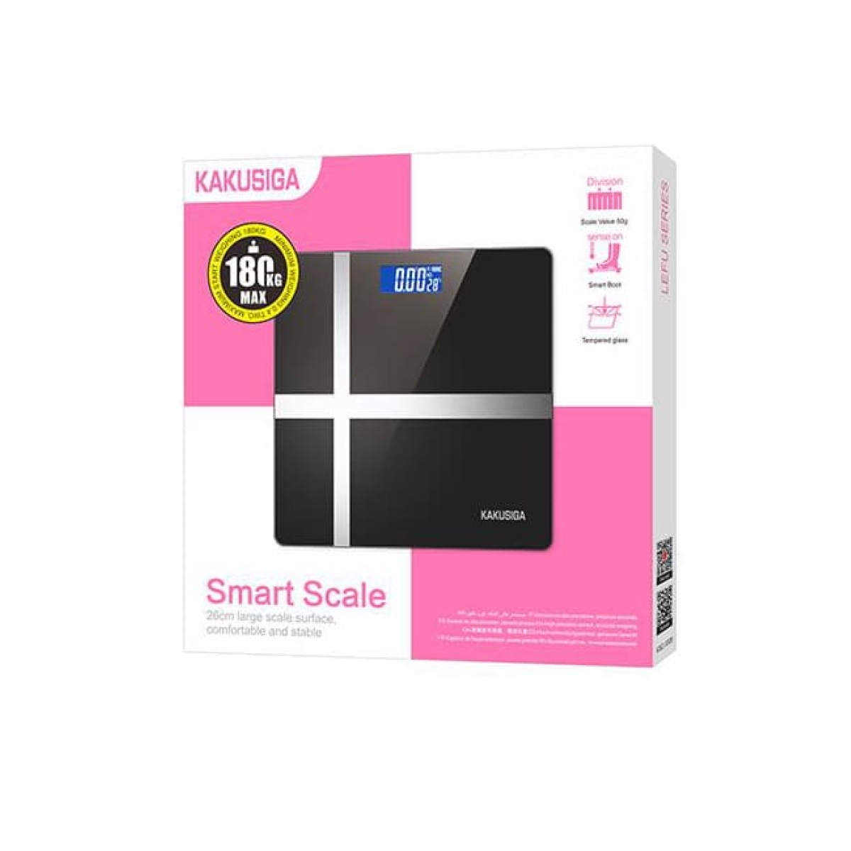 Ψηφιακή Ζυγαριά Μπάνιου LCD έως 180kg KAKUSIGA KSC-1508 - Image 5
