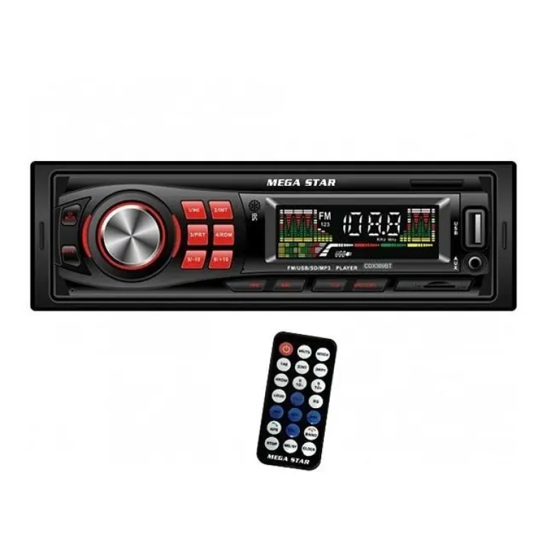 Ράδιο Αυτοκινήτου 1DIN Με Bluetooth USB SD AUX Και Τηλεχειριστήριο TP-3013