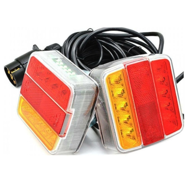 Σετ Φώτα Τρέιλερ LED με Μαγνήτη 12/24V 2τμχ 68682-1