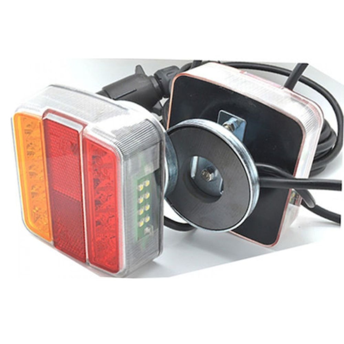 Σετ Φώτα Τρέιλερ LED με Μαγνήτη 12/24V 2τμχ 68682-1