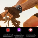 Smartwatch AMOLED 2.1" με Κλήσεις Bluetooth, Καρδιακούς Παλμούς & 123 Αθλητικές Λειτουργίες Awei H46 Black - Image 5