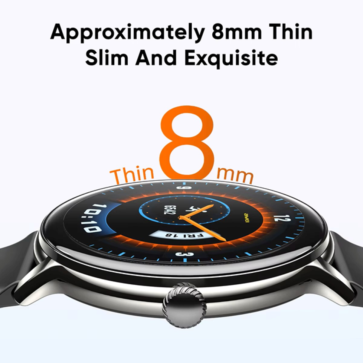 Smartwatch AMOLED με Κλήσεις Bluetooth, Μέτρηση Καρδιακών Παλμών & Οξυγόνου Awei H11 - Image 4