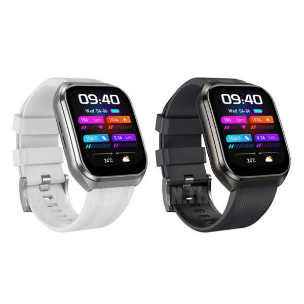 Smartwatch Bluetooth Calls 1.83" HD Οθόνη, IP68, Καρδιακοί Παλμοί & Μπαταρία 1000mAh HOCO Y44